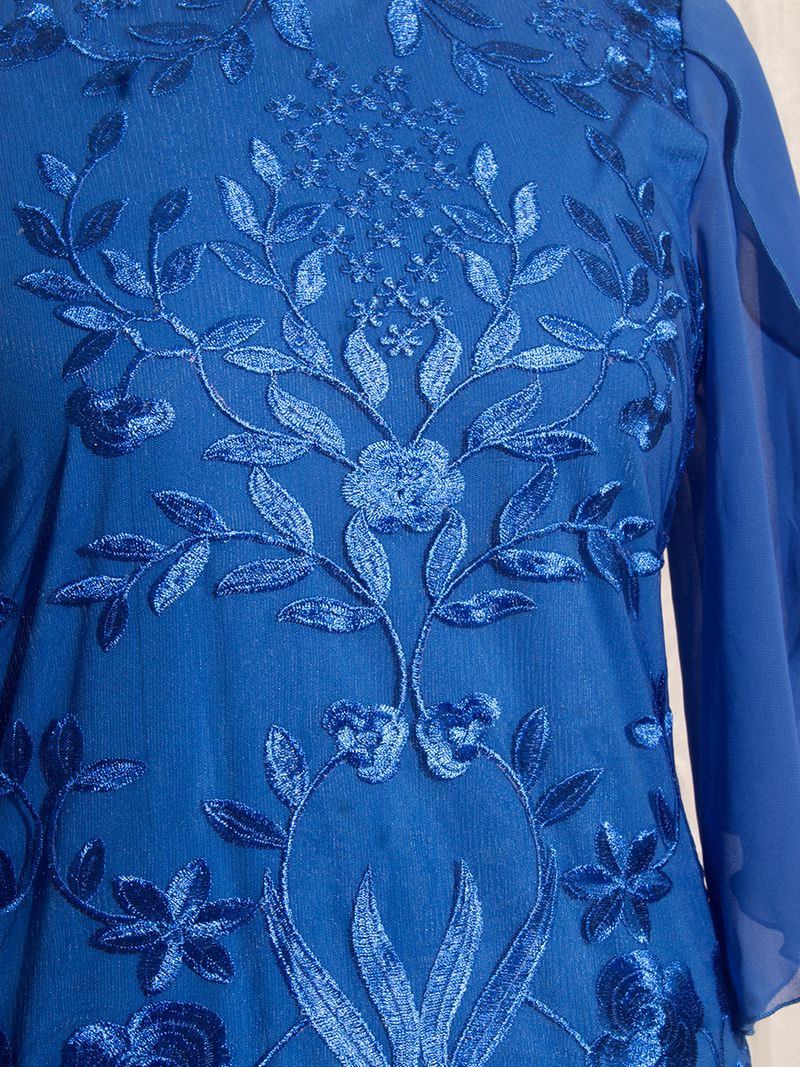 2024 Herbst Damen Plus Size Party Elegantes Ral Stickerei Ballkleid für Hochzeitsgäste Schlanke, figurbetonte Bleistiftkleider_voghion.com
