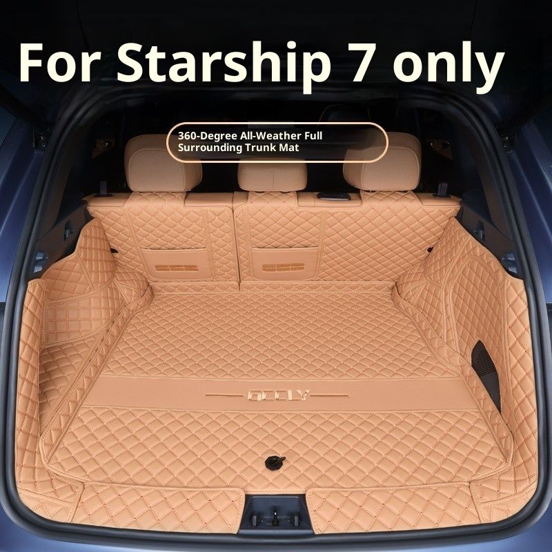 Xiaodeng Xiaodeng appositamente progettato per Galaxy 7 Tappetino per bagagliaio Full Surround 25 Modelli Geely Starship 7emi Accessori per auto Modifica_voghion.com
