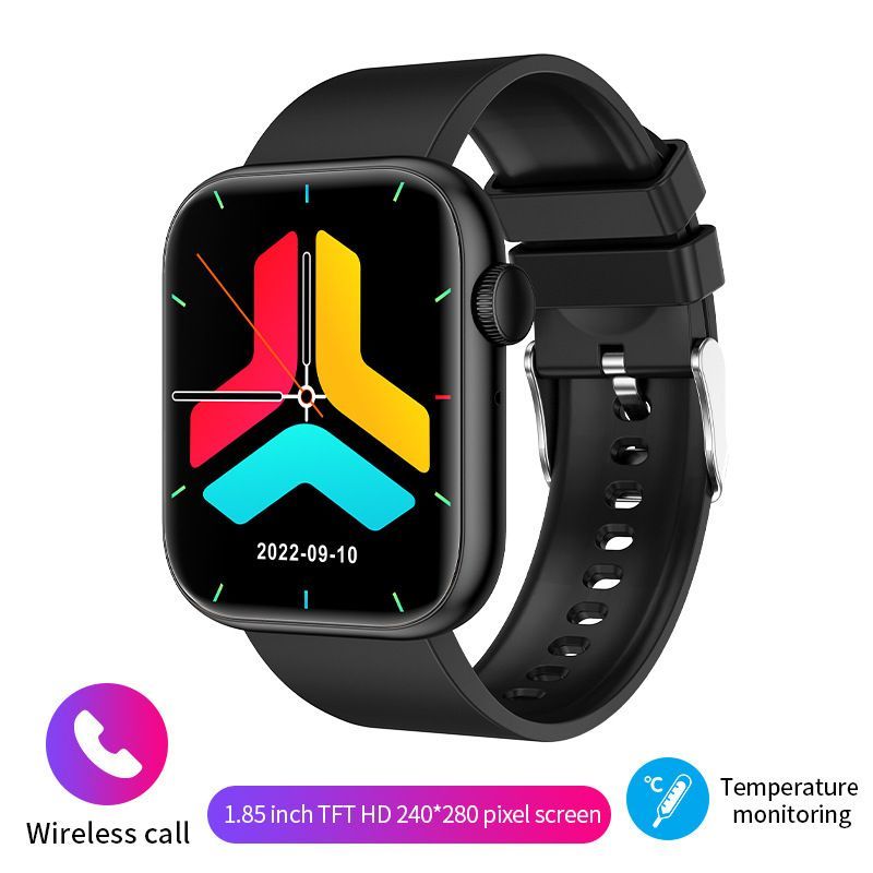 7 Relógios inteligentes para homens e mulheres Monitoramento de saúde Frequência cardíaca Pressão arterial Tela grande Multifuncional Chamada Bluetooth_voghion.com