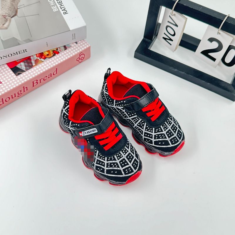 Junge Jungen Mode 2025 Frühling Herbst Neue Edition Netzwerk Beleuchtung Sport Für Kleine, Mittlere, Und Mädchen Freizeit Vielseitig_voghion.com