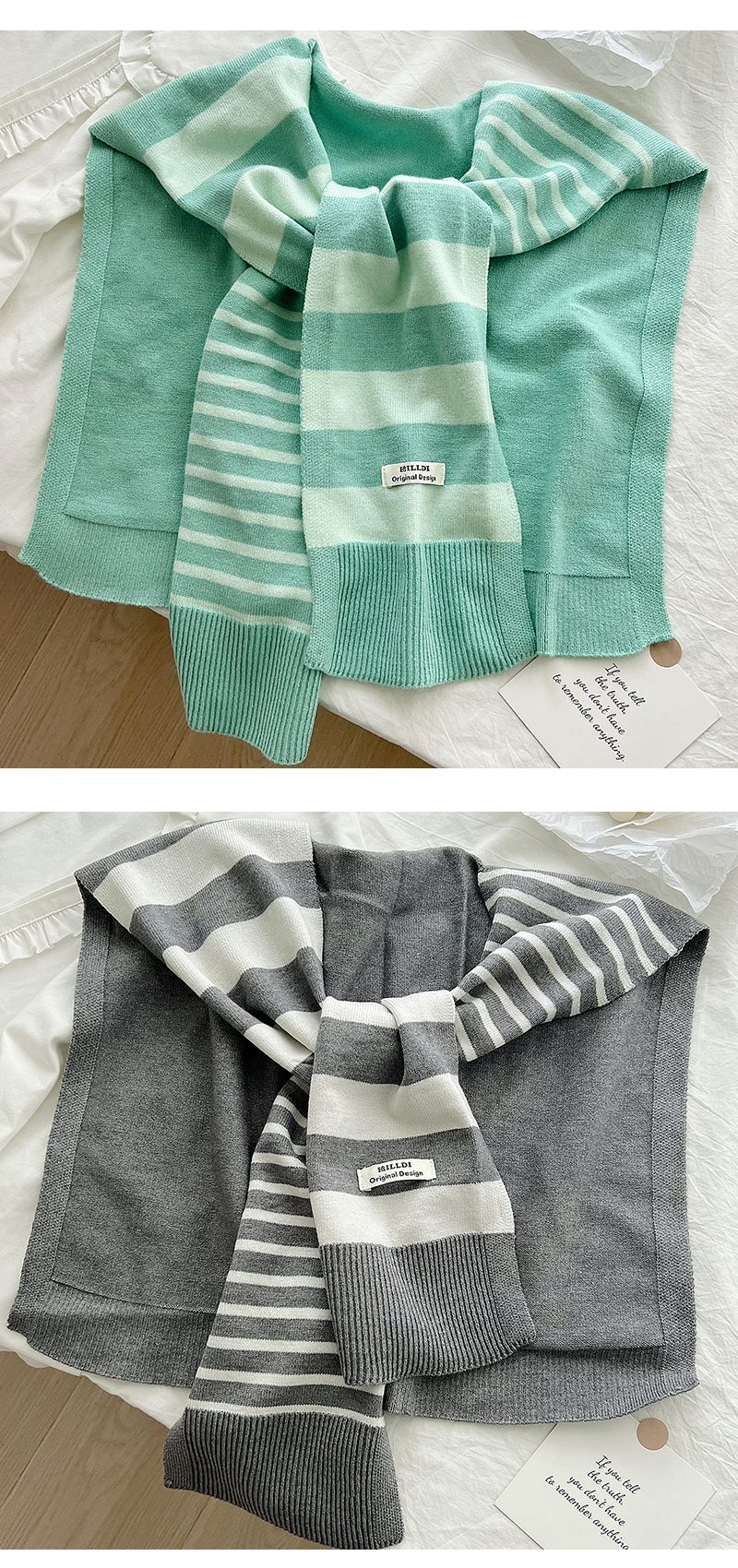 Nuovo capospalla a righe autunnale, decorazione del colletto da donna per uscire, camicie abbinate, versatili ed eleganti_voghion.com