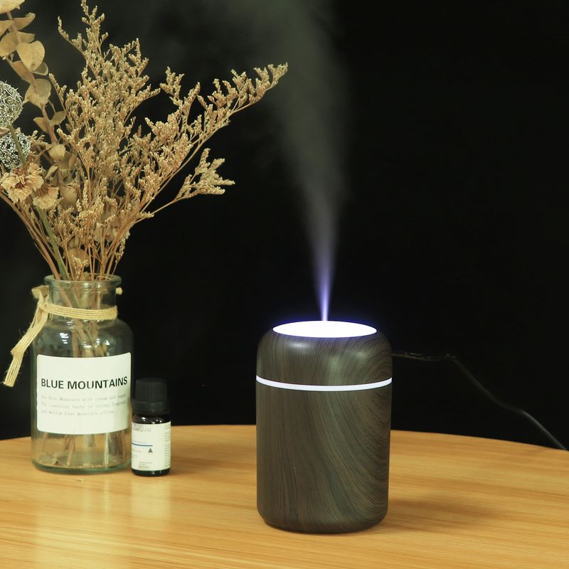 Aromadiffusor mit Holzmaserung – tragbarer Mini-Luftbefeuchter für Auto, Zuhause und Büro, USB-betriebener Lufterfrischer mit 2 Nebelmodi, sichere automatische Abschaltung_voghion.com