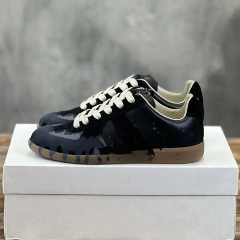 New Style Original Margiela Style Training Versatile Lace-up Unisex Casual Shoes Comfortable Flat Couple White Sneakers_voghion.com
