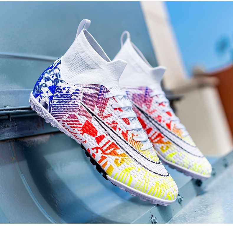 Falcon Neue High-top Lange Fußball TF Gebrochen Spike Spezielle Trainingsschuhe Fußball männer Modell_voghion.com