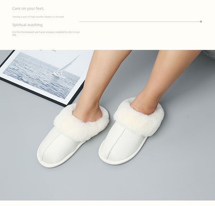 Grenzüberschreitender E-Commerce-Mao-Mund-Erhöhung Home Herren Damen Indoor und Outdoor Warm Cotton Hausschuhe Spot_voghion.com