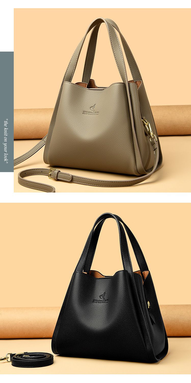 Borsa da donna popolare borsa per verdure in stile pigro, modello in pelle bovina di alta qualità, borsa grande da donna per pendolarismo, borsa per verdure sotto le ascelle atmosferica_voghion.com