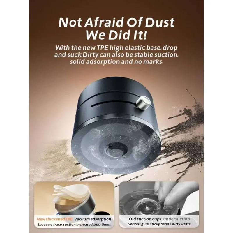 DHGadgets Supporto magnetico per auto con supporto a ventosa per tutti i telefoni, doppio lato, per parete in vetro, funzione vivavoce, funzione pigra_voghion.com