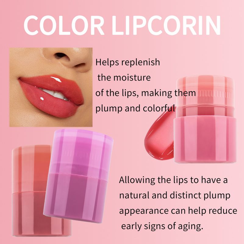 Lip Balm Twist Lipstick 6 Colors Moisturizing And Nourishing To Enhance Complexion Lip Gloss To Fade Lip Lines_voghion.com