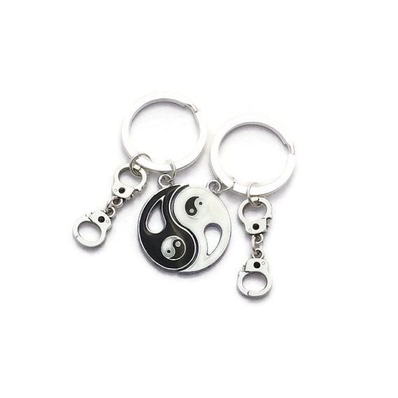 Nuovo portachiavi Yin Yang Tai Chi per l'istruzione e l'ufficio_voghion.com