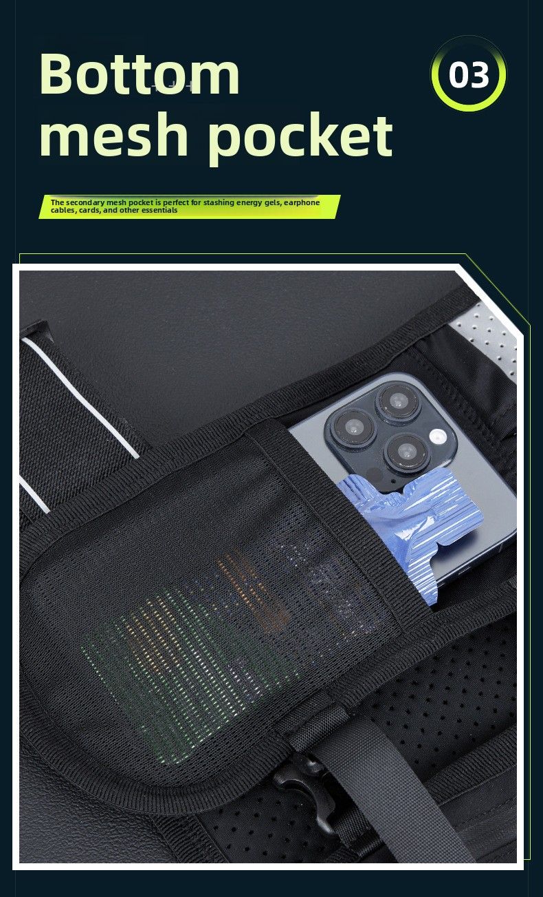 Cross-border Marathon Mesh Breathable Multi-functional Sports Vest Outdoor Mountaineering Bag Trail Running Backpack_voghion.com