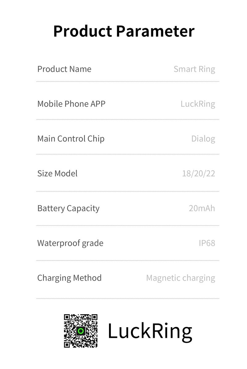 R12M Smart Ring Gezondheid Slaap Hartslagmeting IP68 5ATM Waterdicht Stappenteller Calorieënteller Multisportstanden_voghion.com