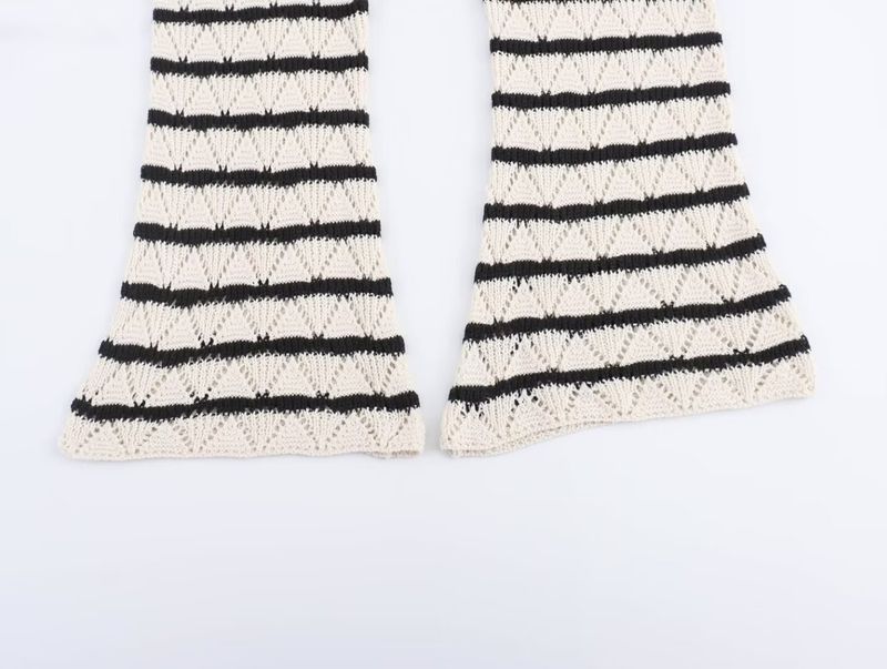 Damen Summer 2024 neit Set mat Hosen a Pullover-Top_voghion.com
