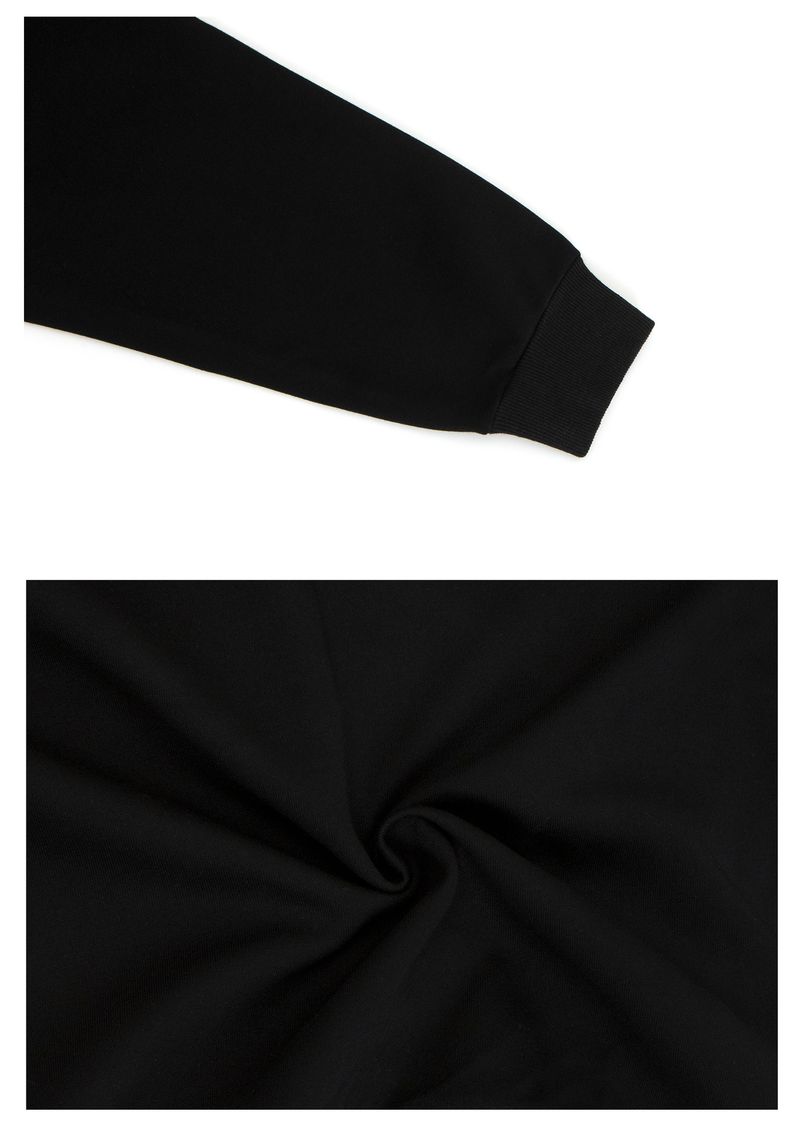 Sweat à capuche imprimé teckel américain automne hiver unisexe tendance ample style Miu décontracté_voghion.com