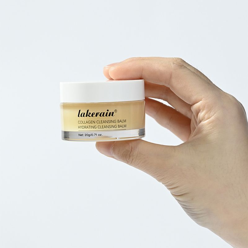 Detergente viso Pro-Collagen 3 in 1 per tutti i tipi di pelle, ammorbidisce, deterge in profondità, idrata, elimina il trucco, balsamo detergente non grasso._voghion.com