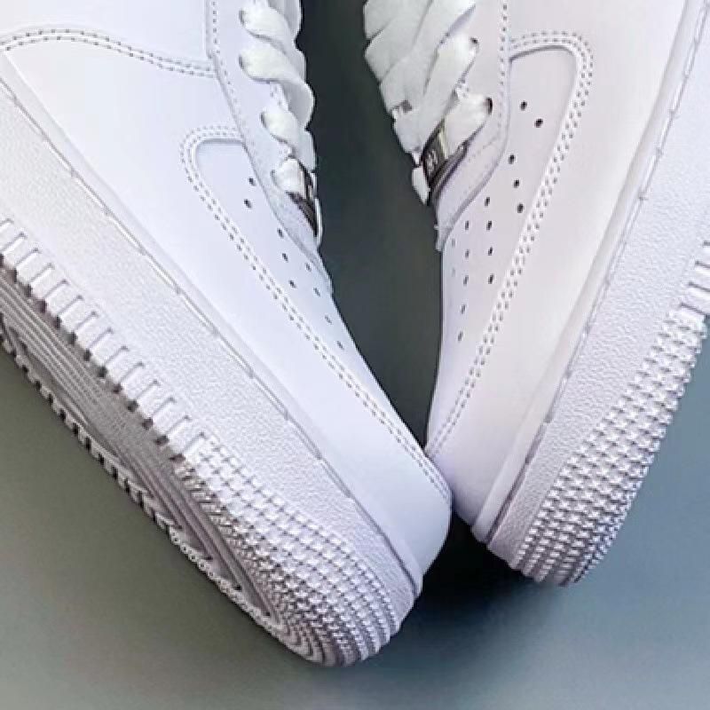 Scarpe da tavola sportive casual da uomo e da donna, in pelle con strato superiore basso, originali Air New No.1, edizione alta, in nero puro e_voghion.com