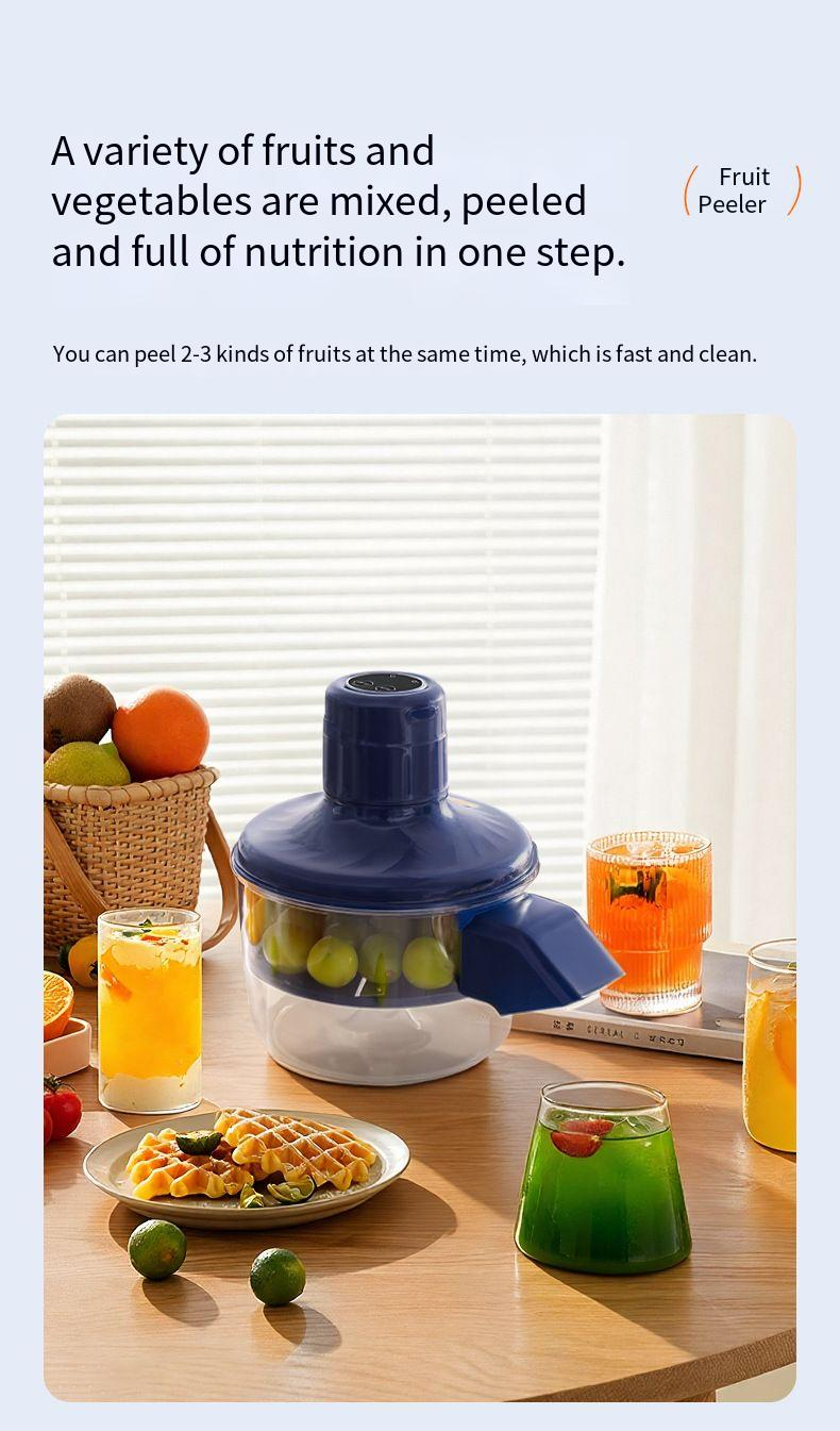 Pelador de uvas eléctrico automático para pelar frutas y verduras._voghion.com