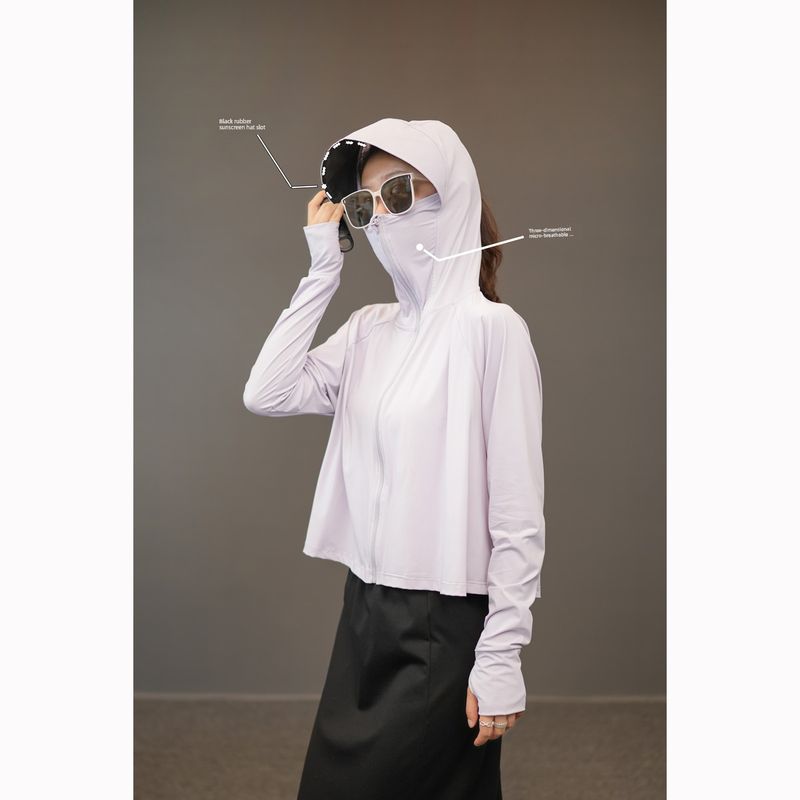 Mantella protettiva in gomma nera UPF50_voghion.com