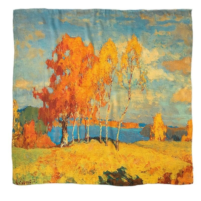 Sorgfältig ausgewähltes Git oder Mama und Schwiegermutter: 100% Maulbeerseide, echte Seide, neue High-End-Narbe, Damenquadrat_voghion.com