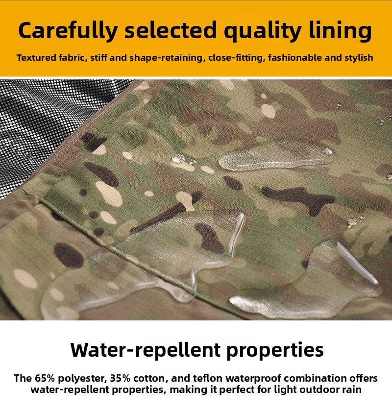 Hanye Reflektierende taktische Outdoor-Skibekleidung für Herren, Tarn-Thermobekleidung für Militärbegeisterte, Kampfeinsatzbekleidung_voghion.com