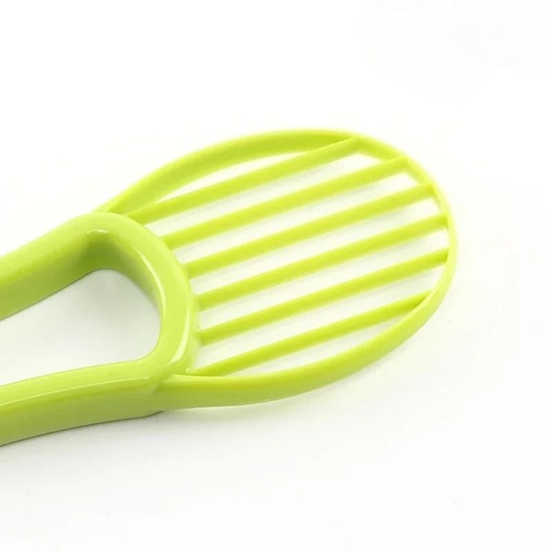 JJYY 3-in-1 Avocadoschneider, Shea-Entkerner, Butter, Obstschäler, Fruchtfleischtrenner, Plastikmesser, Küchen- und Gemüsewerkzeuge_voghion.com