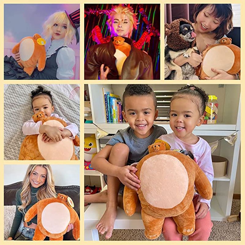 Plüschtier „Tiny Headed Kingdom“ – weich, strapazierfähig und kuschelig_voghion.com