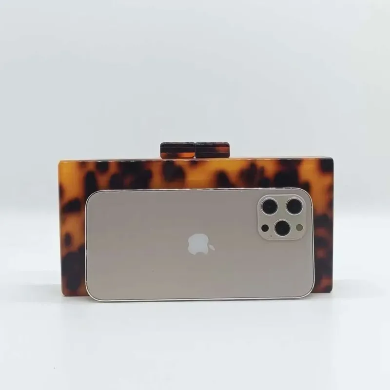 2022 Summer Evening Amber Color Trendy Acrylic Shoulder Chain Bag For Women_voghion.com