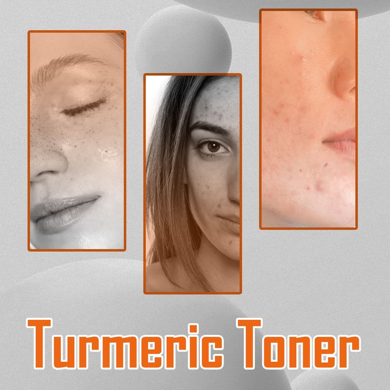 West&Month Turmeric Toner, Deep Hydrating Firming And Moisturizing Facial Skin Toner_voghion.com