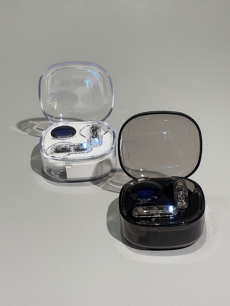 Auriculares universales Woderrui Transparent Max20_voghion.com