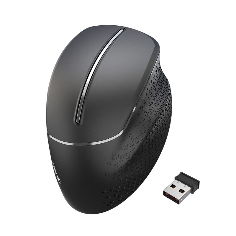 New Vertical Ergonomic Design 2.4G Wireless Mouse Grip_voghion.com