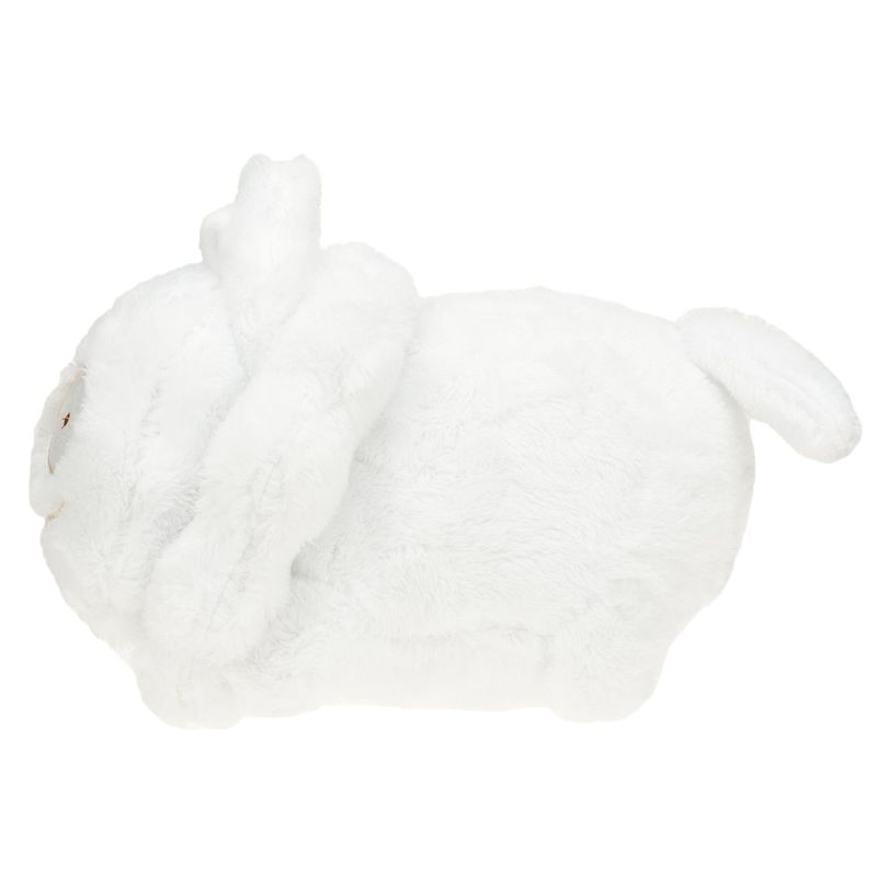 Geingdom Piccolo giocattolo di peluche bianco con un occhio solo e tre occhi, morbido e coccoloso animale di peluche_voghion.com