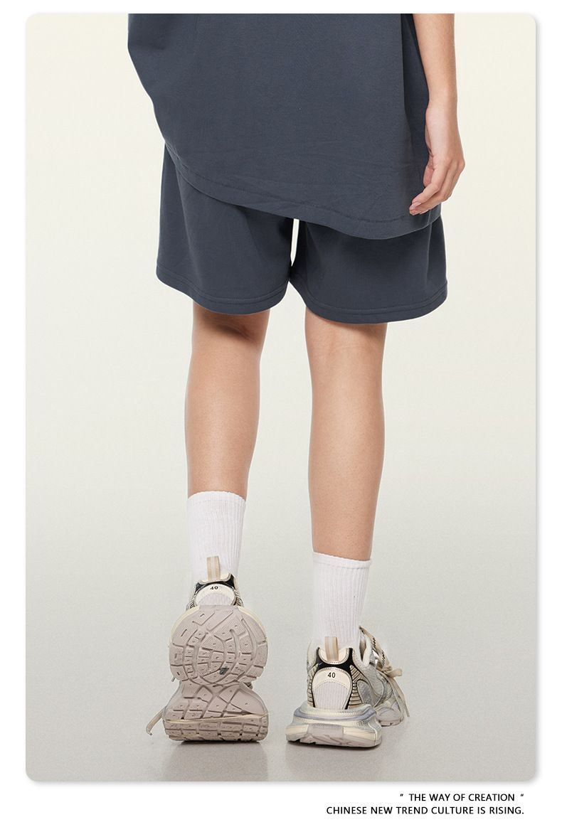 Herren 2024 Frühjahr und Sommer 280G Basic-Shorts, lockere Fünf-Punkt-Hosen der Jugendtrendmarke, Sommer-Herren-Shorts_voghion.com