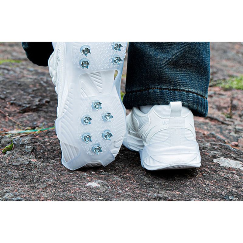 Outdoor Gripper Anti-Slip Shoe Covers For Adults And Children Climbing Fishing Snow Boots 10-Tooth Sole Spikes Winter_voghion.com