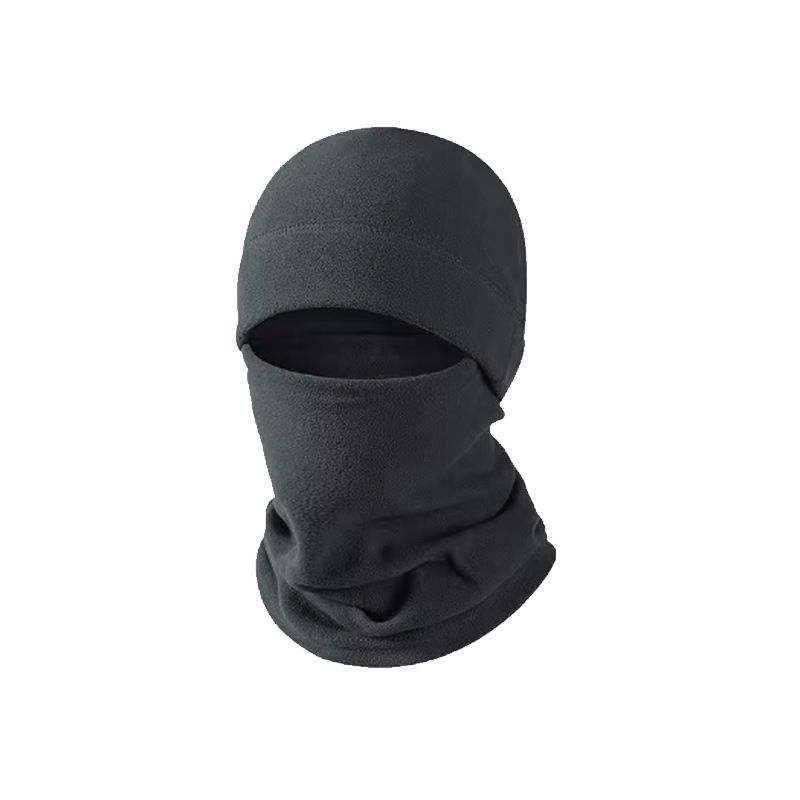 Maschera antivento e antifreddo per motociclisti, calda e invernale, personalizzata, in pile polare, con copricapo integrale integrato_voghion.com