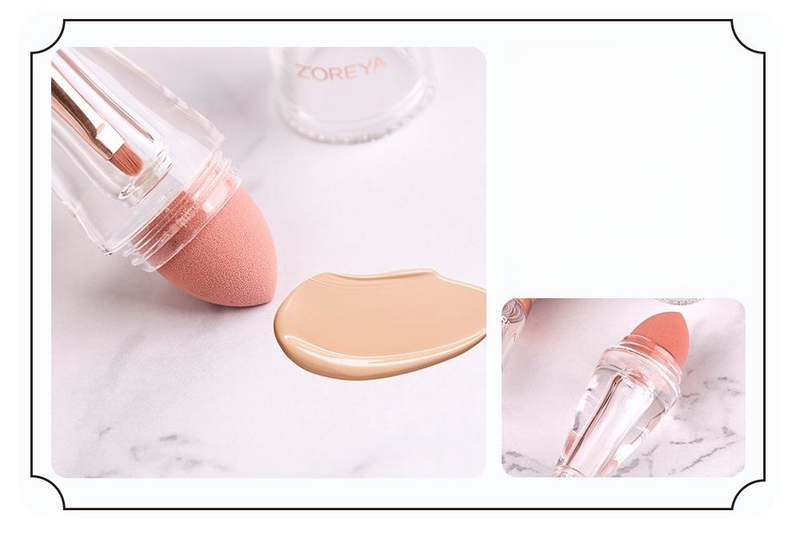 3-in-1 Soft Makeup Brushes Set Eyeliner Eye Shadow Brush Cosmetic Foundation Blush Powder Blending Beauty Makeup Tool_voghion.com