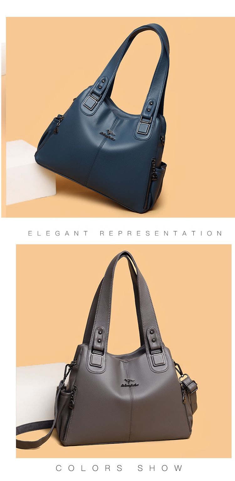 Borsa a tracolla casual alla moda per donne di mezza età, nuova, da mamma_voghion.com