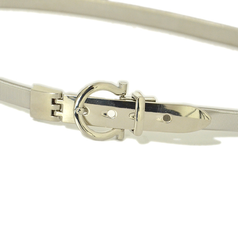 New Metal Personalized Versatile Elastic Spring Women's Waist Chain_voghion.com