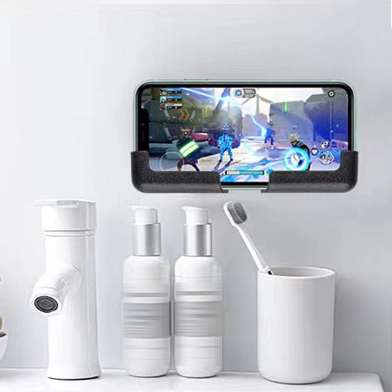 Multifunctionele autotelefoonhouder, wandgemonteerde telefoonhouder, telefoonhouder met afstandsbediening, telefoonhouder, niet-pu_voghion.com