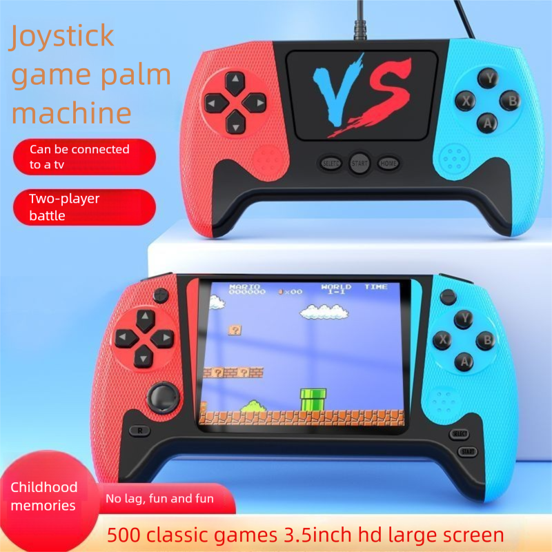 Neu Joystick 500 Spiele Contra Klassische Nostalgische Große Bildschirm kinder Dual Player Handheld Spielkonsole_voghion.com