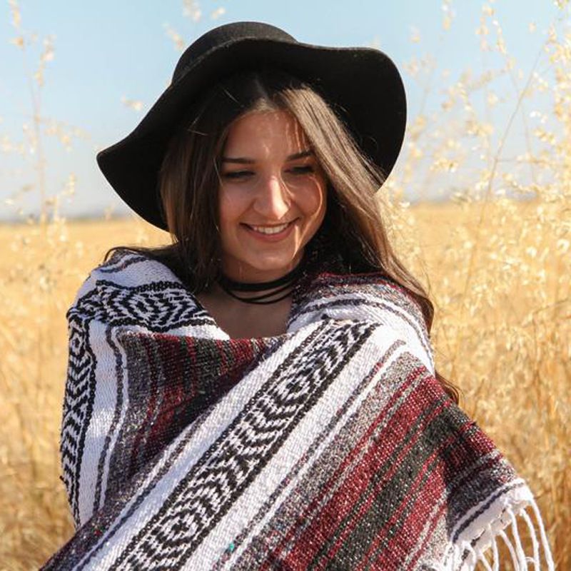 Geometric Tassel Style Blanket Woven Tassel Beach Towel Blanket Beach Blanket Picnic Mat Yoga Cotton Blanket_voghion.com