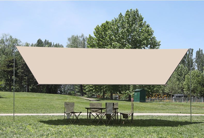 Tenda da campeggio per esterni con protezione UV, parasole, tettuccio impermeabile_voghion.com
