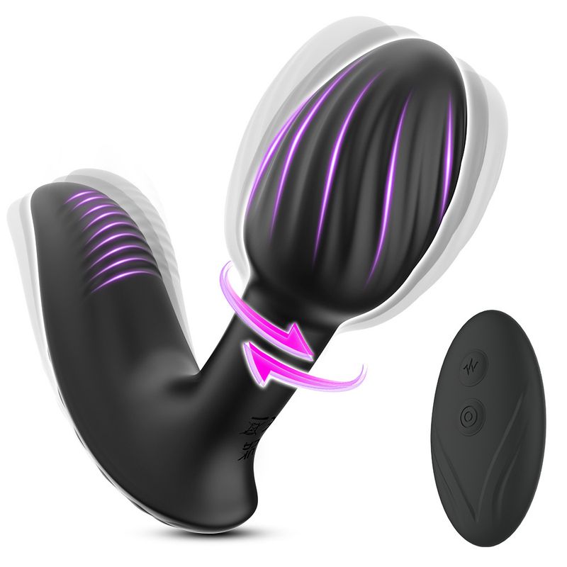 Herz Anal Plug Drahtlose Fernbedienung 9 Frequenz Vibration Schwingen Männlichen Und Weiblichen Zurück Gericht Massage Masturbation_voghion.com