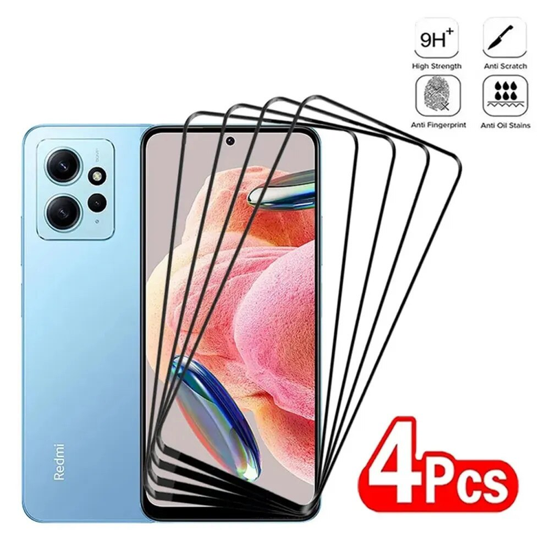 4 db edzett üveg Note 12 11 10 9 8 Pro Plus 12S 11S 10S 5G képernyővédő Xiaomi Redmi K60 K50 készülékhez_voghion.com