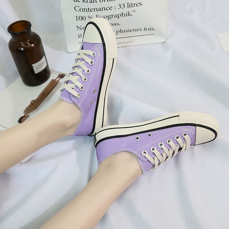 Canvas Schuhe modische und vielseitige Frauen Low Top Paar 2024 neue koreanische Version klassische Männer_voghion.com