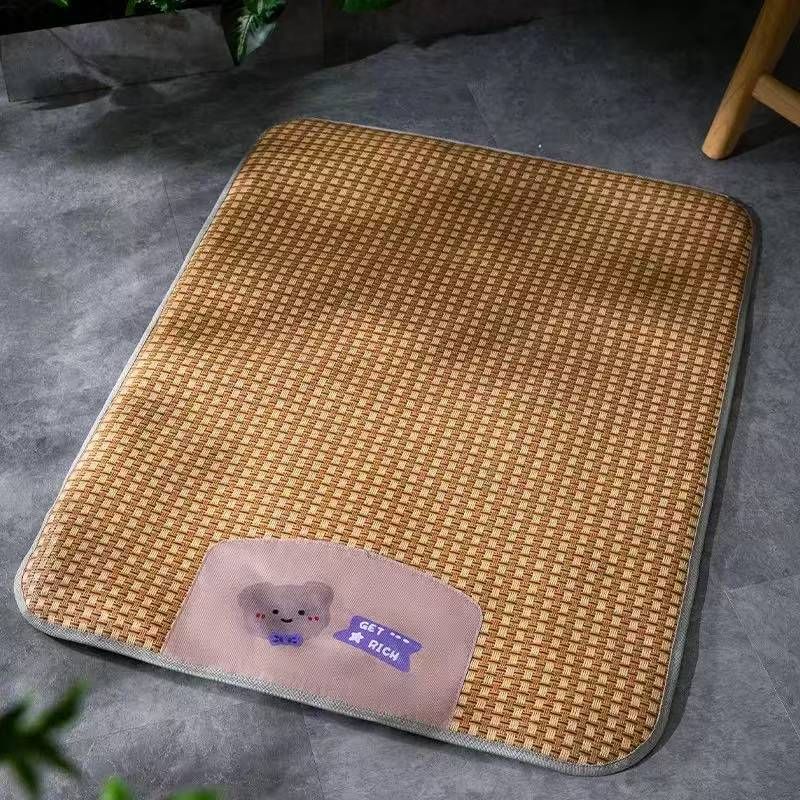 Cooling All-Season Ice Pad Sleeping Mat Cat Pet Teddy Dog Bed Rainproof Waterproof Moisture-Proof_voghion.com