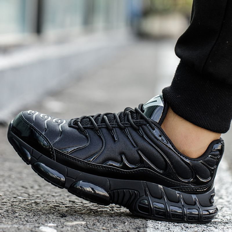 Sicurezza per uomo Stivali da lavoro traspiranti da costruzione Scarpe antiscivolo anti-schiacciamento indistruttibili Scarpe da trekking Sneakers_voghion.com