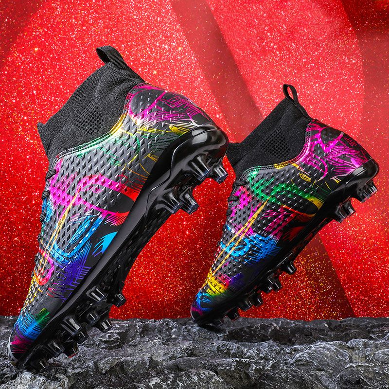 Hochwertige Herren-Fußballschuhe Neue hochwertige Fußballschuhe mit langen Spikes und gebrochenen Spikes für Damen im Freien Sportschuhe EU35-46_voghion.com