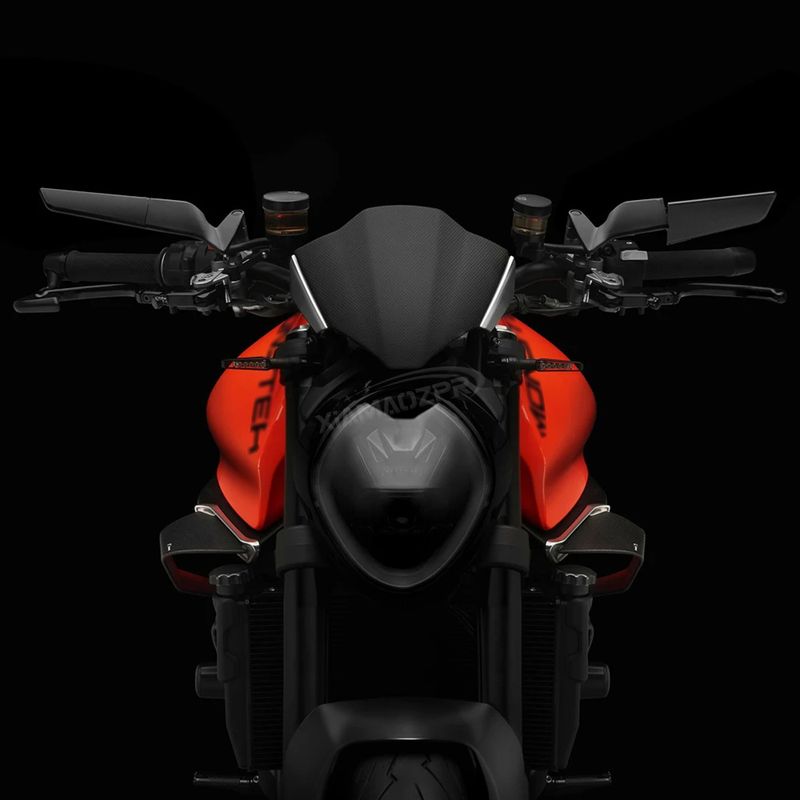 Til SPEED TRIPLE 1200 RS Tilbehør Winglets Spejlsæt Justerbare spejle Motorcykel Stealth-spejle_voghion.com