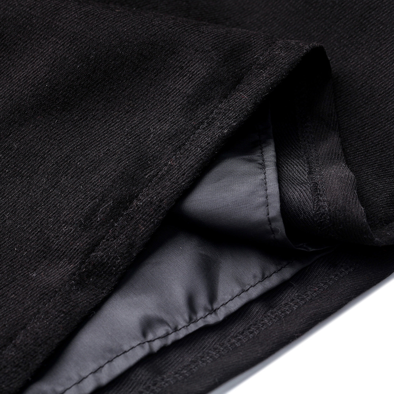 Damesmode geruite rok met hoge taille, strakke potloodwollen minirok_voghion.com