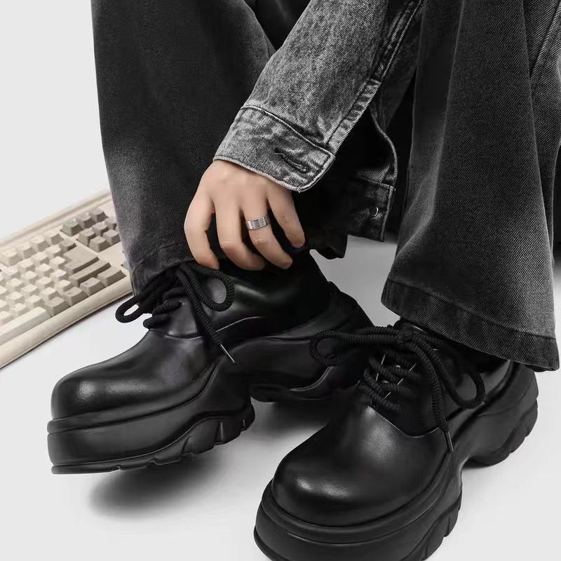2025 Herbst/Winter Neue Herren-Derby-Schuhe mit dicker Sohle_voghion.com