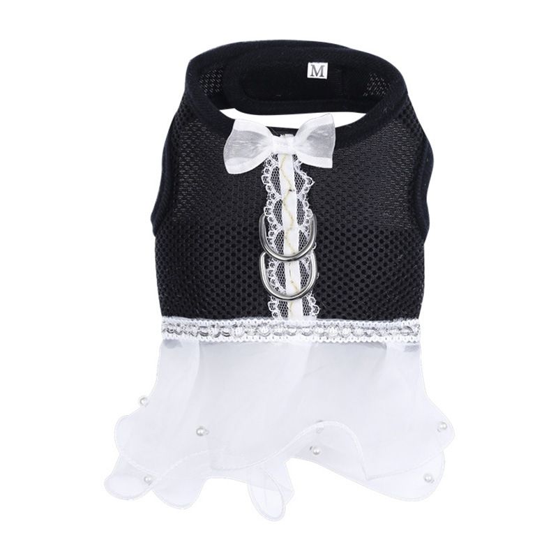 Suministros para mascotas Vestido cómodo y transpirable Ropa para gatos Falda Chaleco para perros_voghion.com